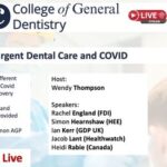 Urgent dental care and COVID-19