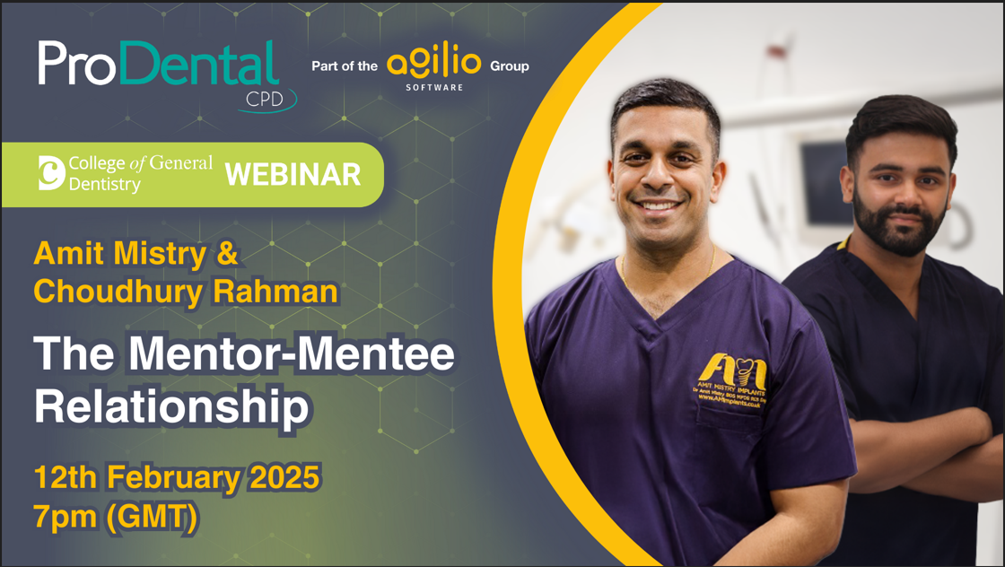 The mentor-mentee relationship – College of General Dentistry